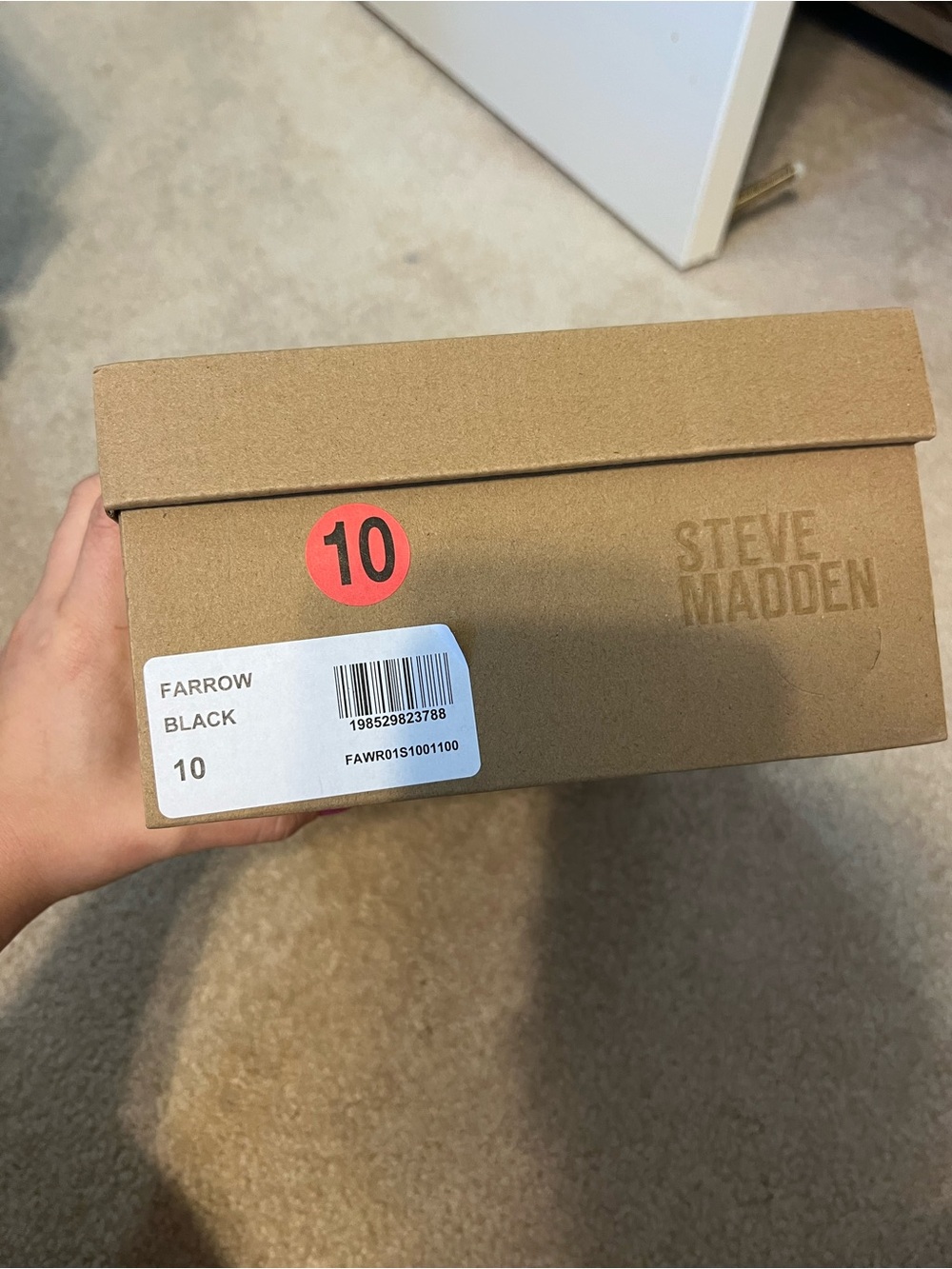 Steve Madden Black Block Sandal Heels - Picture 2 of 6